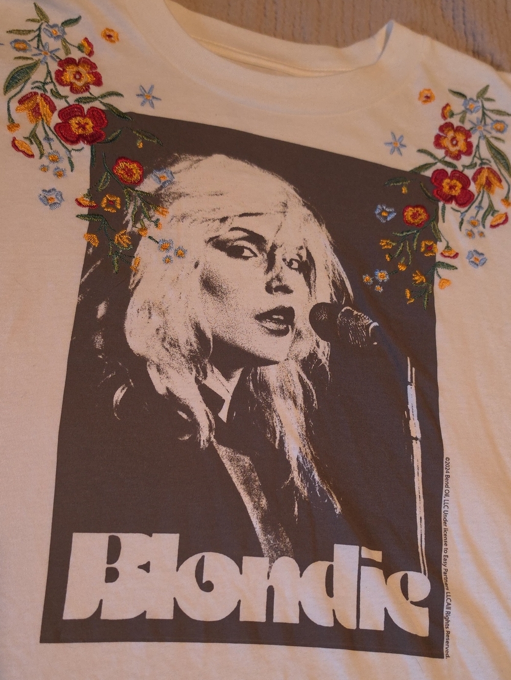 Embroidered Blondie T-shirt